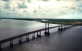 Ponte Aracaju-Barra será parcialmente interditada a partir da próxima segunda-feira