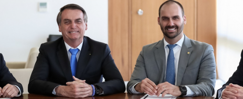 Bolsonaro cogitou Eduardo como secretário de Tarcísio para se manter nos EUA