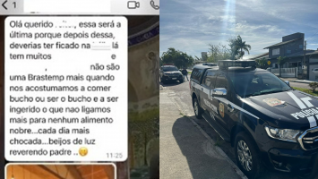 Mulher investigada por perseguir padre após rejeição amorosa paga multa de R$ 40 mil após indiciamento em SC