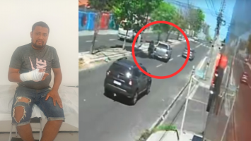Mecânico faz BO e denuncia violência no trânsito no Piauí: 'jogou o carro na moto'; veja vídeo